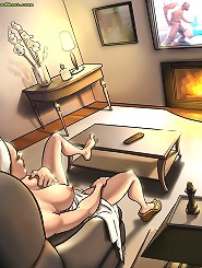 Interracial cartoon sex together with alone caucasian female self pleasuring her humid pussy