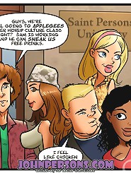 Best porn comix with mad college orgy and tons of jizz